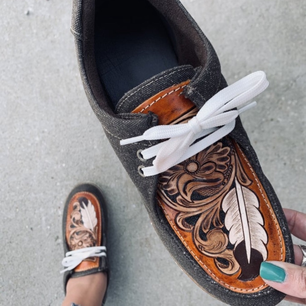 Tooled American Darling Shoes